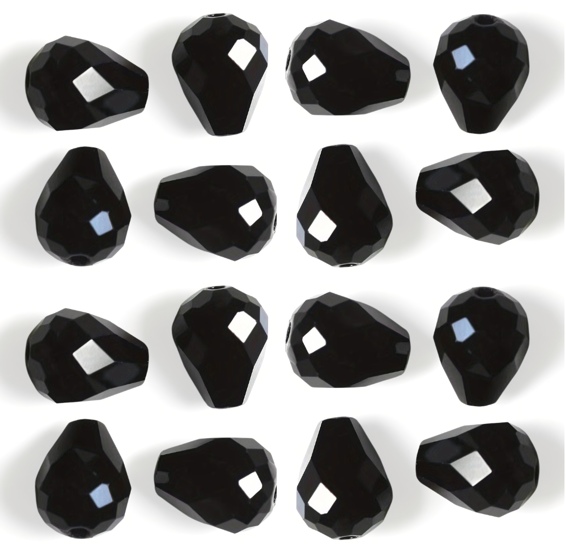 perlensucht glasschlifftropfen jet