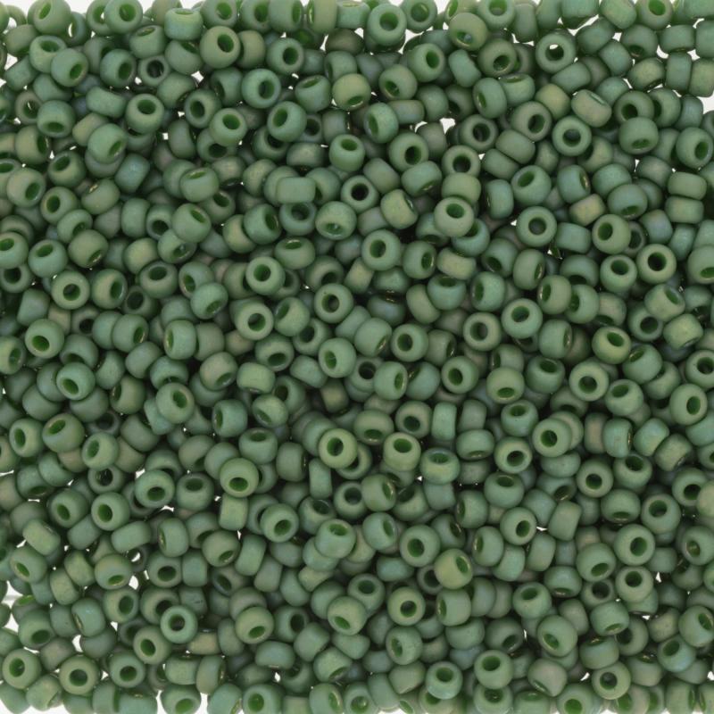 Round Frost Op Glaze Rnbw Shamrock